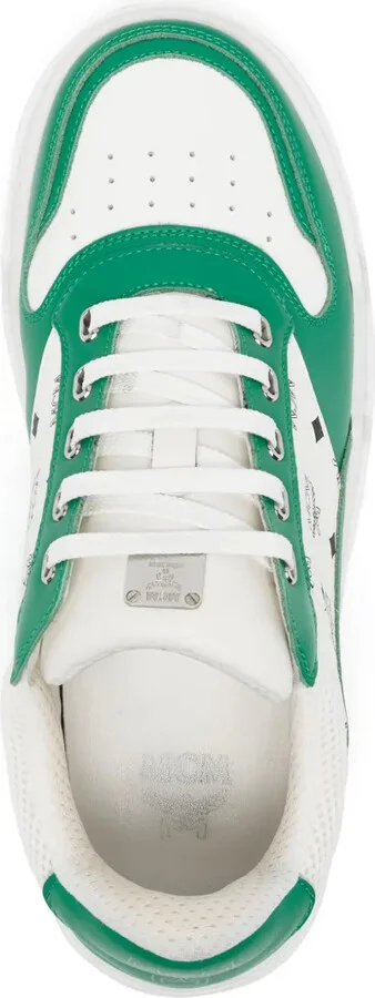 Skyward monogram-print low-top sneakers - Image 4