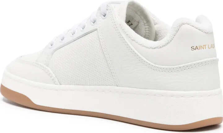 SL/61 lace-up leather sneakers - Image 3