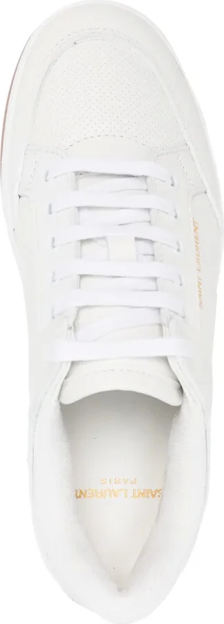 SL/61 lace-up leather sneakers - Image 4
