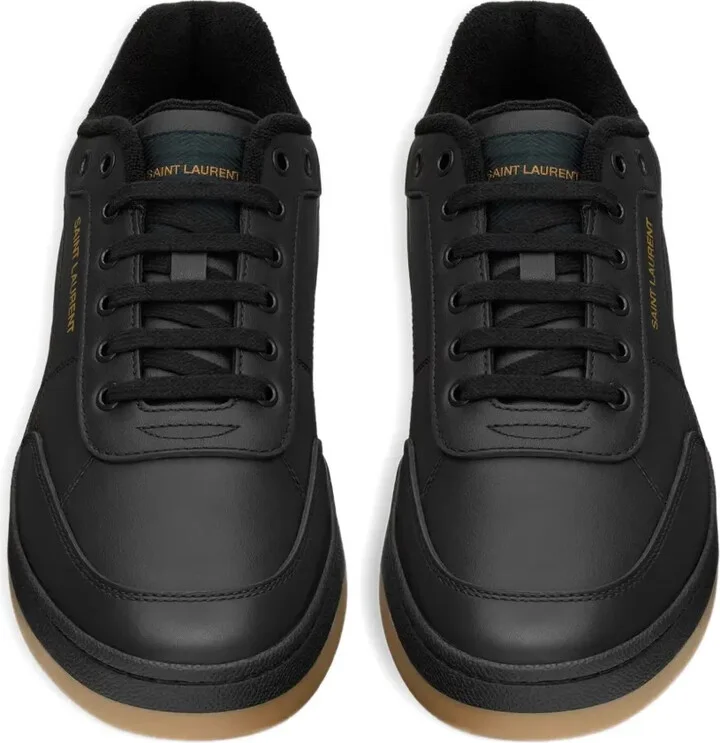 SL/61 leather logo sneakers - Image 4