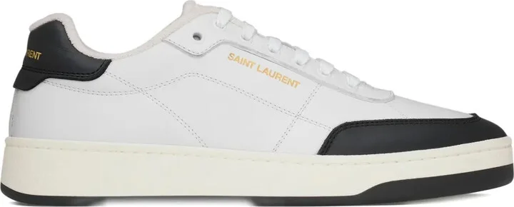 SL/61 leather panelled sneakers