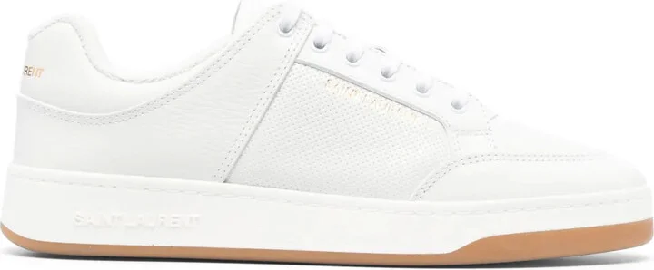 SL/61 leather perforated sneakers