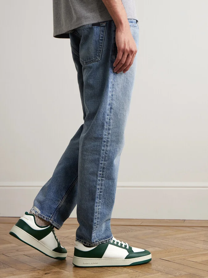 SL/61 Mesh and Leather Sneakers - Image 2
