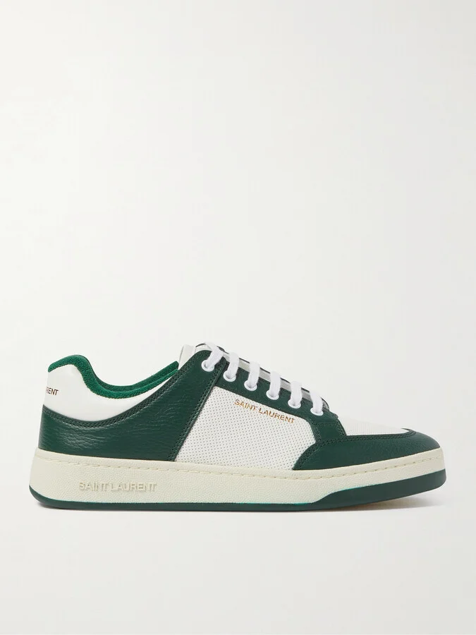SL/61 Mesh and Leather Sneakers