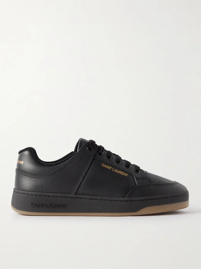 SL/61 Perforated Leather Sneakers