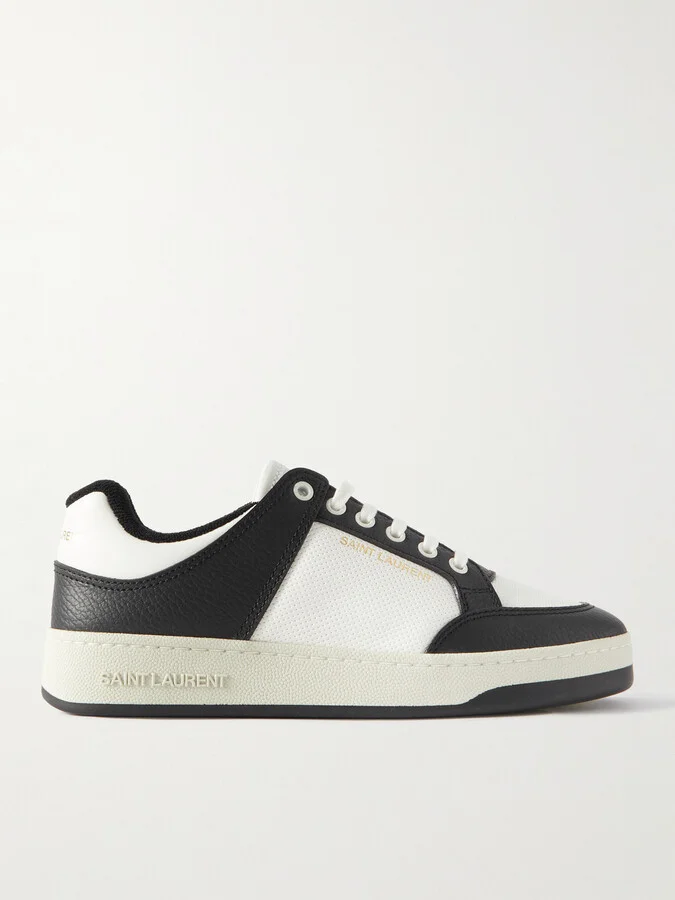 SL/61 Perforated Leather Sneakers