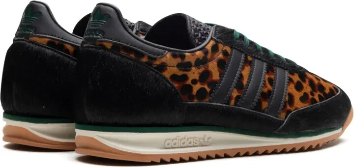 SL 72 "Leopard Print Collegiate Green" sneakers - Image 3