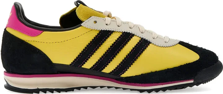 SL 72 OG three-stripe leather sneakers