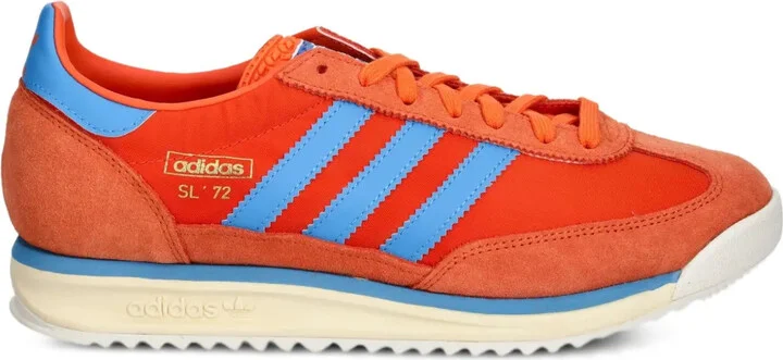 SL 72 RS 3-stripe suede sneakers