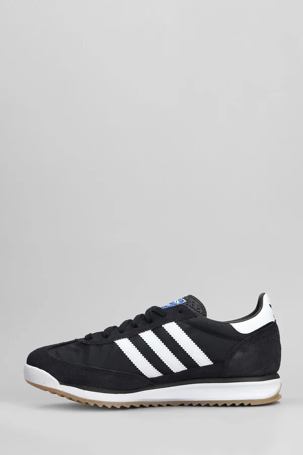 Sl 72 Rs Sneakers In Black Suede And Fabric - Image 3