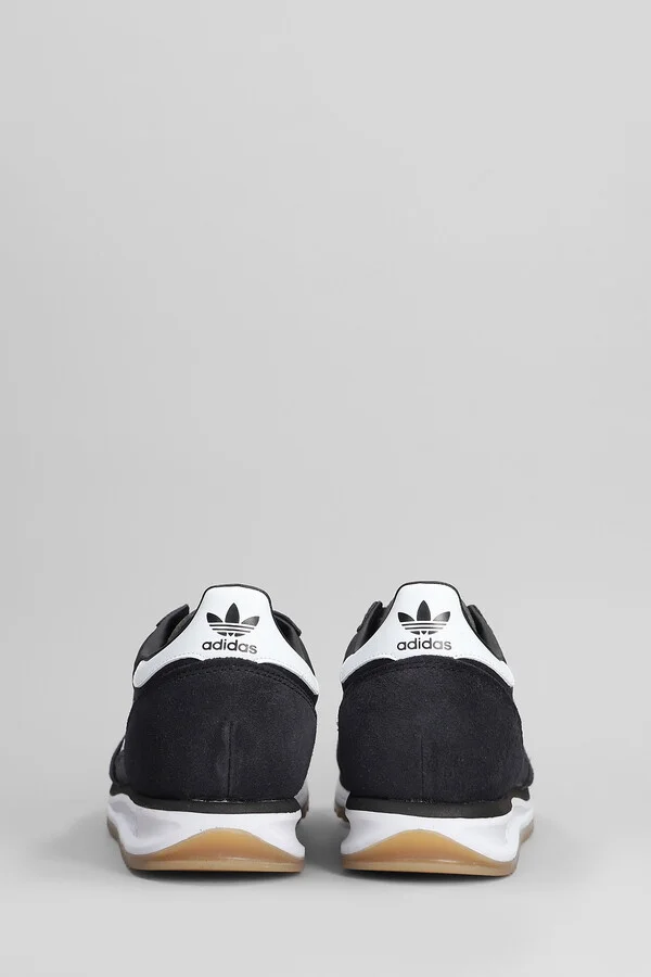 Sl 72 Rs Sneakers In Black Suede And Fabric - Image 4