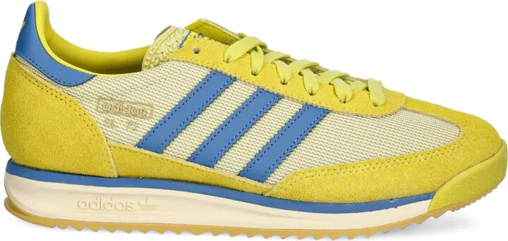 SL 72 three-stripe suede sneakers