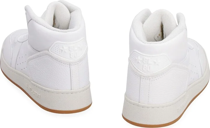 Sl/80 Leather High-top Sneakers - Image 4