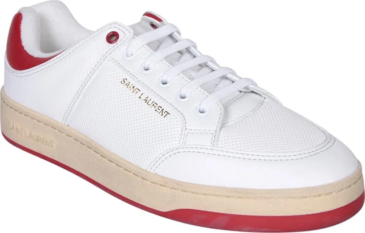 Sl/91 White/red Sneakers - Image 2