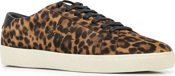 SL06 Court Classic leopard sneakers - Image 2