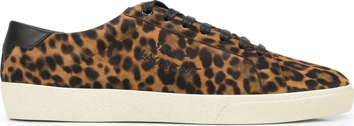 SL06 Court Classic leopard sneakers