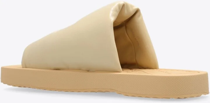Slab EKD Leather Slides - Image 2