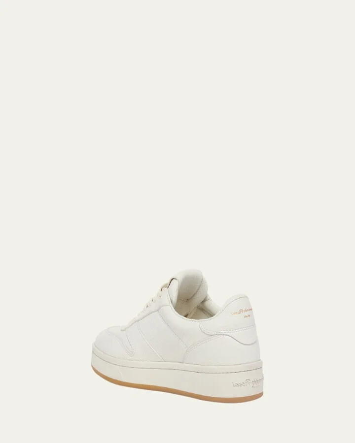 Slam Leather Low-Top Sneakers - Image 2