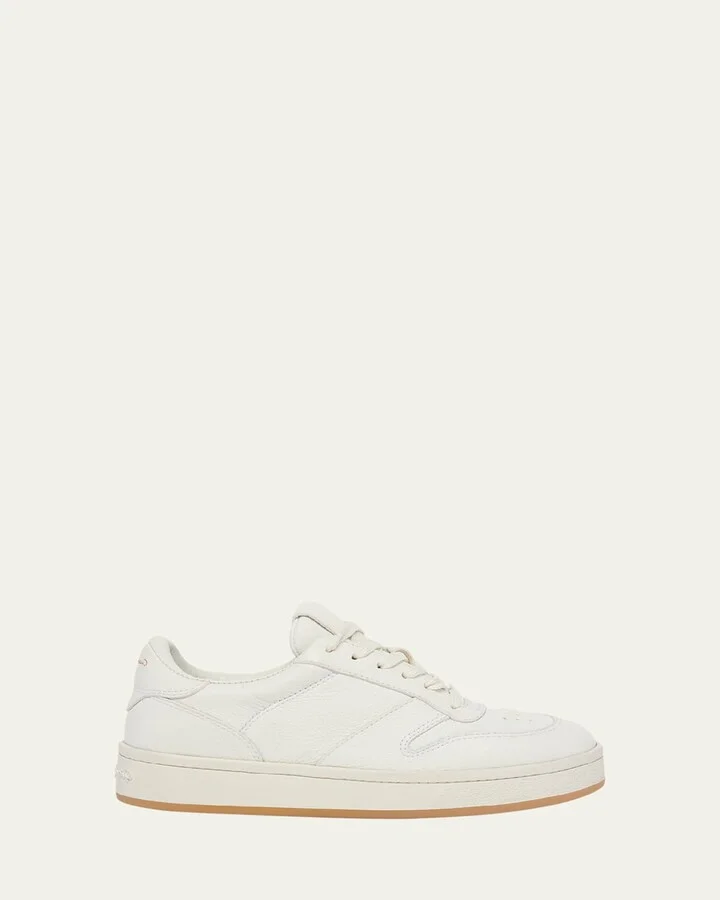 Slam Leather Low-Top Sneakers