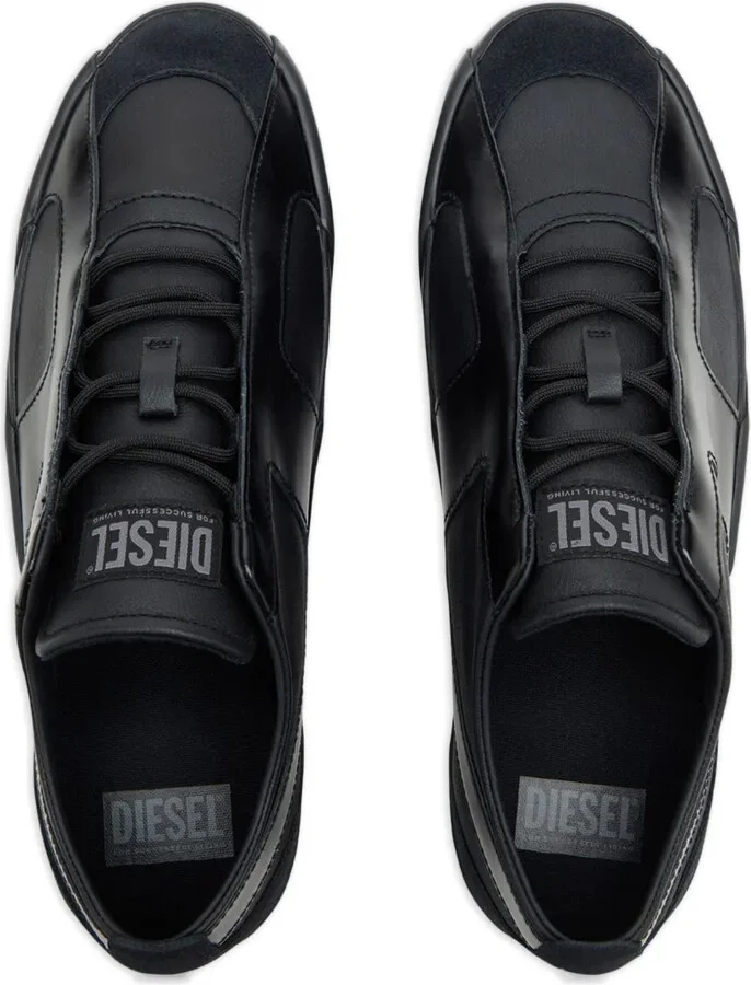 Slante leather sneakers - Image 4