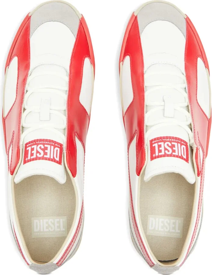 Slante leather sneakers - Image 4
