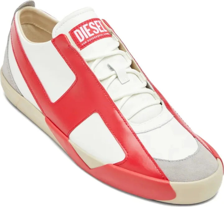 Slante leather sneakers - Image 5