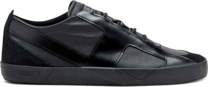 Slante leather sneakers