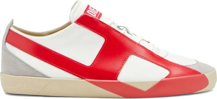 Slante leather sneakers