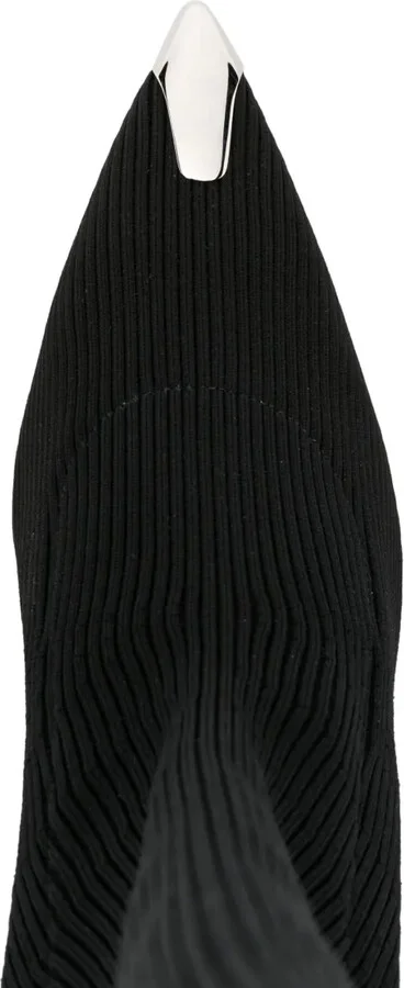 Slash 90mm ribbed-knit boots - Image 4