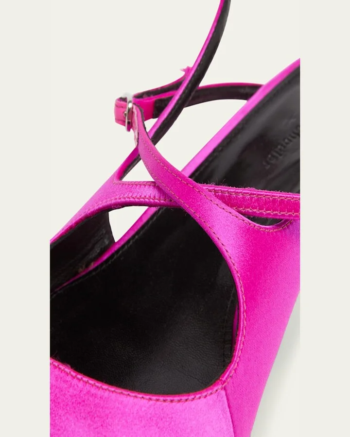 Slash Crisscross Slingback Pumps - Image 2