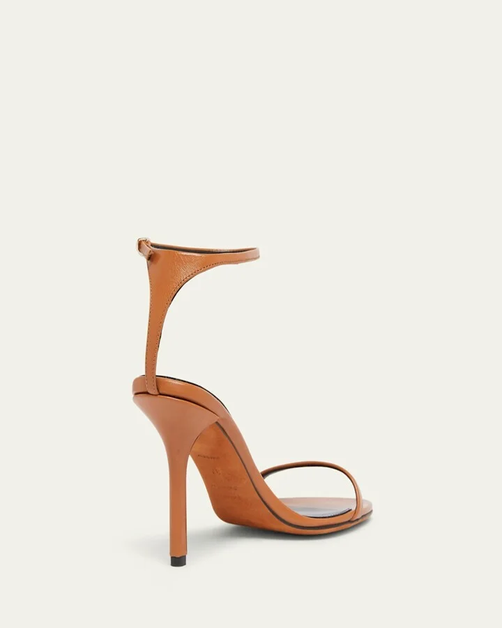 Slash Goatskin Ankle-Strap Sandals - Image 2