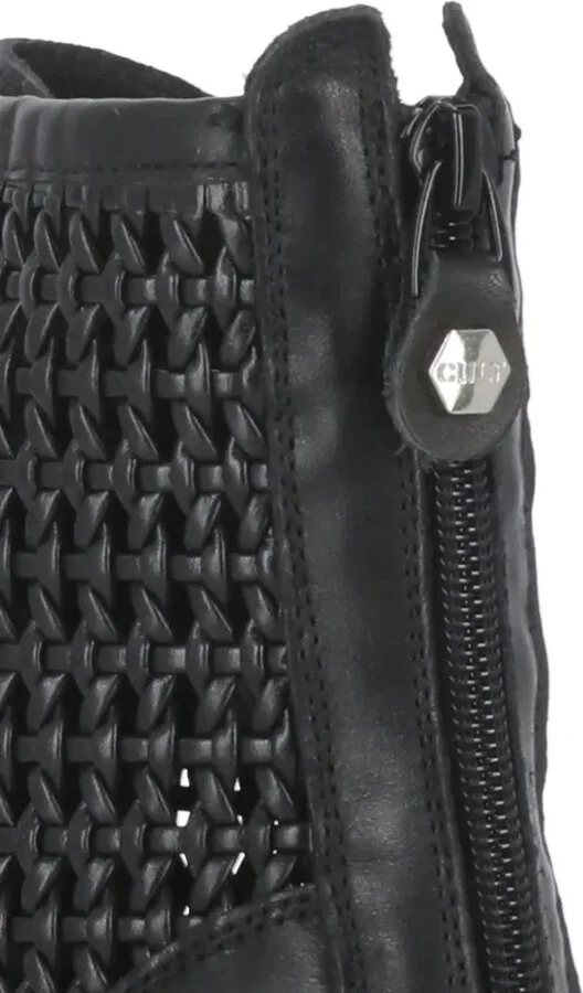 Slash woven lace-up boots - Image 3
