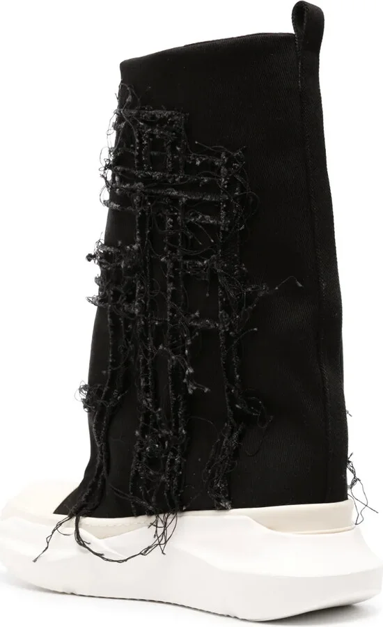 Slashed Fogachine high-top sneakers - Image 3