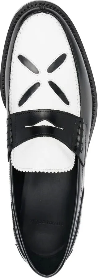 Slashed leather loafers - Image 4