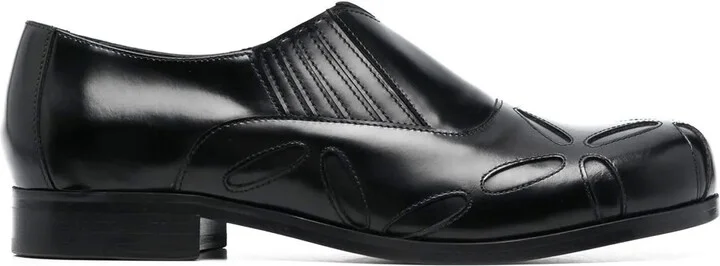 Slashes slip-on shoes