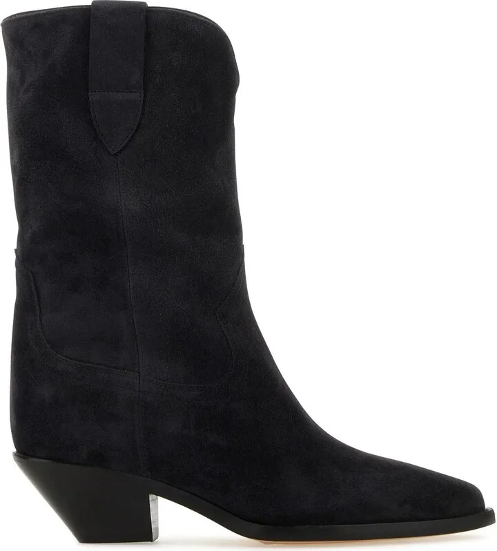 Slate Suede Ankle Boots