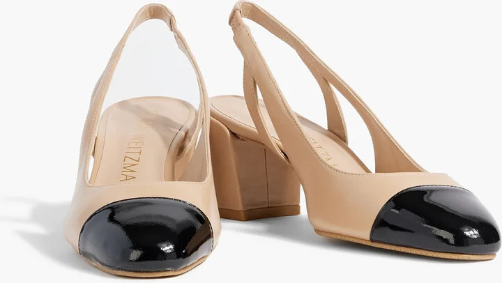Sleek 50 leather slingback pumps - Image 2