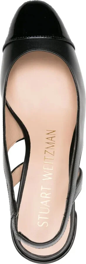 Sleek 50mm leather pumps - Image 4