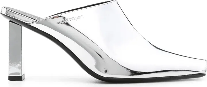 Sleek 70mm mirrored mules