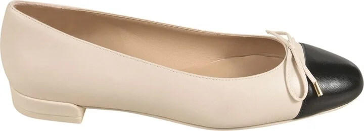 Sleek Bow Ballerinas