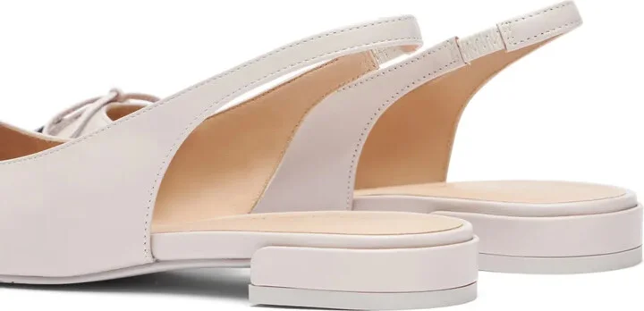 Sleek Bow Slingback ballerina shoes - Image 5