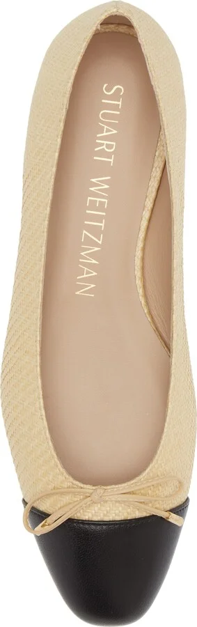 Sleek Cap Toe Bow Flat - Image 8