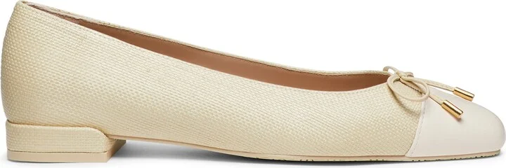Sleek Cap Toe Bow Flat - Image 2
