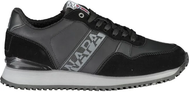 Sleek Contrast Lace Men's Sneakers
