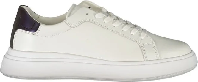 Sleek Contrast Lace-Up Men's Sneakers