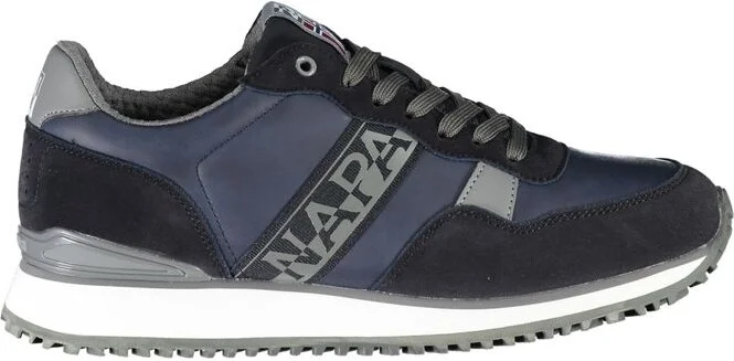 Sleek Contrasting Sneakers with Signature Men's Style