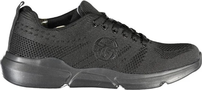 Sleek Lace-up Sneakers with Contrast Men's Detailing