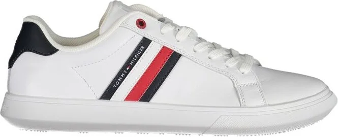 Sleek Lace-Up Sneakers with Contrast Men's Details