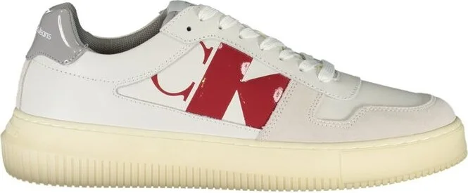 Sleek Lace-Up Sneakers with Contrast Men's Details