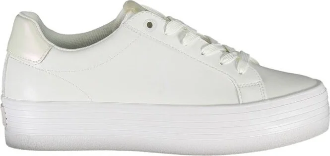 Sleek Lace-Up Sneakers with Contrast Women's Detail